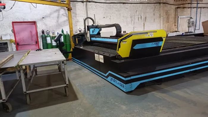 Marca de corte a laser