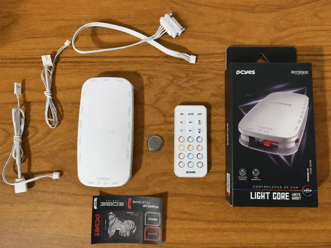 Controladora Pcyes Light Core White Ghost Original