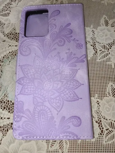 Estojo de celular em couro .
