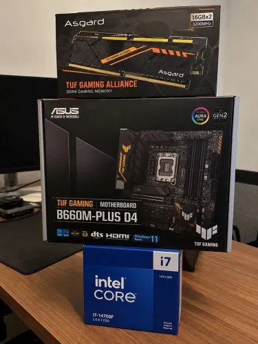 KIT UPGRADE GAMER i7-14700F + ASUS TUF B660M + 32GB DDR4