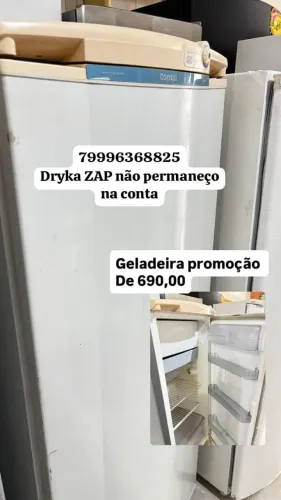 geladeira uma porta