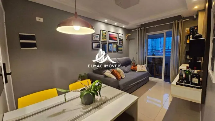 Apartamento com 2 dormitórios à venda, 1 vga, 58m² por R$ 430.000,00 - Aviação - Praia Gra