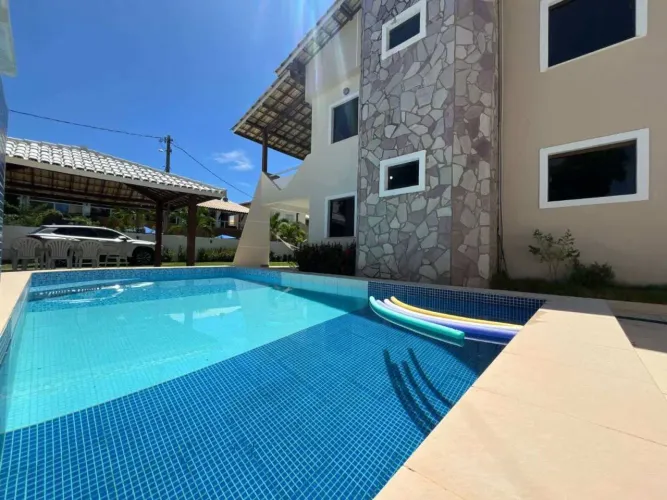 Casa Paraíso Guarajuba 4 Quartos Reg. Praia Forte Estrada do Coco Linha Verde