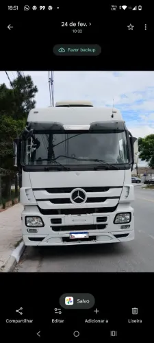 MB Actros 2546 6x2 ano 2012