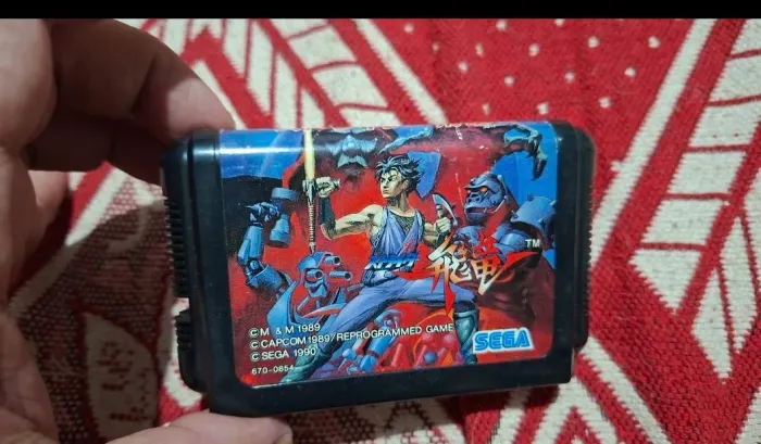 Strider Mega Drive Japones Sega
