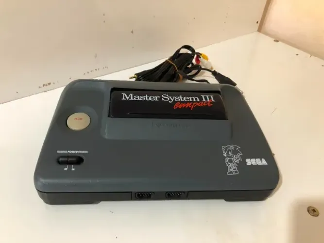 Master System 3 Compact Impecavel com AV MOD 