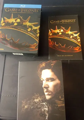 Box Blue-ray game of thrones 2a temporada. Sem uso