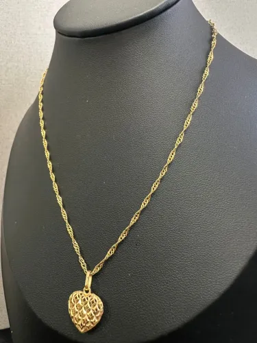 Corrente Singa Pura de ouro 2.92g 18k procedência garantia eterna