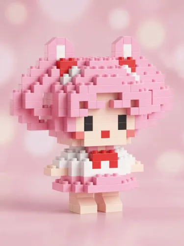 Sailor Chibi Moon | Mini Blocos de Montar