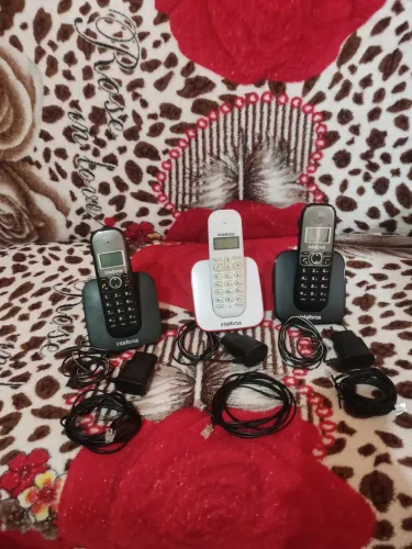 Telefone fixo sem fio Intelbras