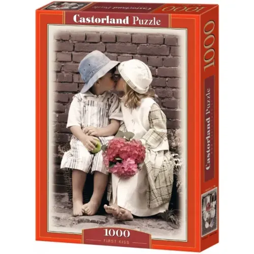 Quebra-cabeça 1000pecas Puzzle Importado Primeiro Beijo - Castorland