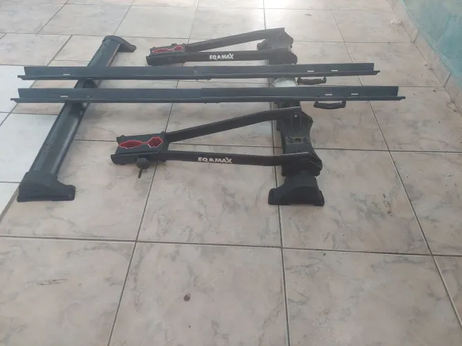 Rack Teto e Transbike EQMAX para Kwid 2020