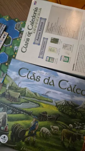 Clans da Caledonia ptBR + exp Industria boardgame jogo de tabuleiro