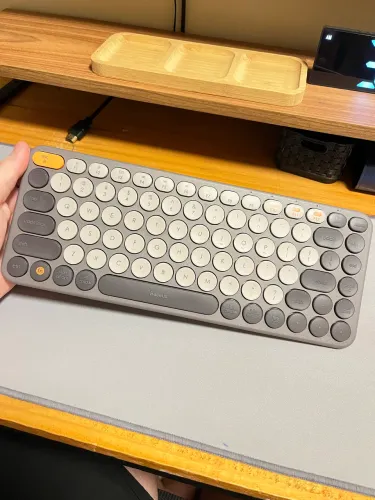 Teclado Baseus Slim Sem Fio Bluetooth E Usb 2.4ghz Windows Mac Pc Android