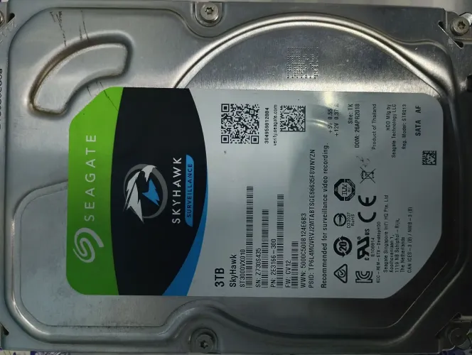 Hd Sata 3 tb 100% sem bad