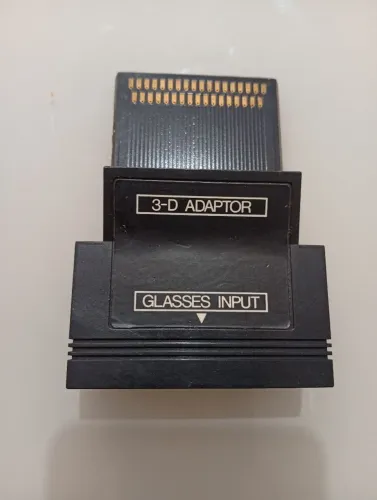 Adaptador, receptor óculos 3D Sega Master System