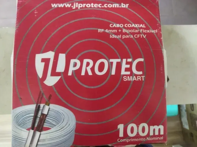 Cabo coaxial bipolar CFTV