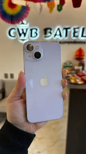 IPHONE 14 128GB LILÁS SEMINOVO / LOJA FÍSICA