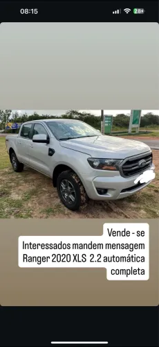 Ford Ranger XLS 2.2 4X4 CD Diesel Aut. 2020