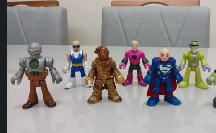Imaginext DC Super Friends - Lote 6 bonecos Vilões