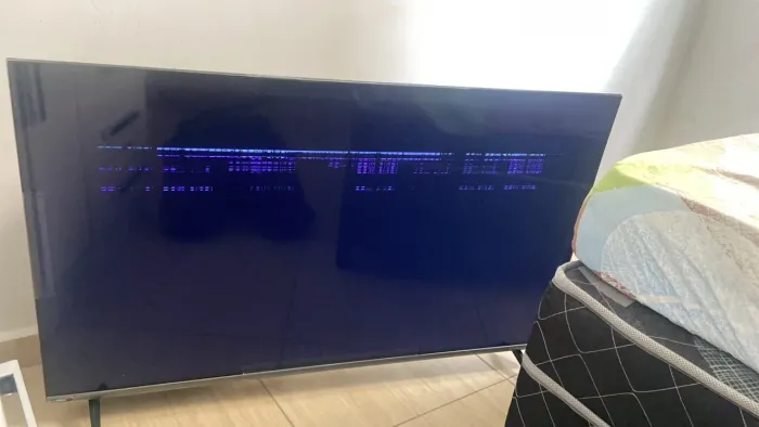 Tv Philco 50-funcionando , com mancha na tela