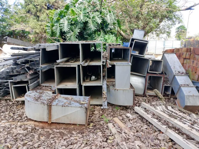 Dutos de ventilação galvanizado