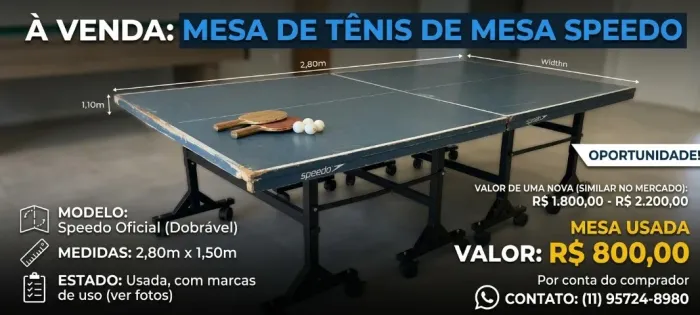 Mesa de ping pong