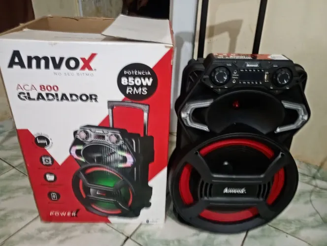 Vendo caixa de som das grandes