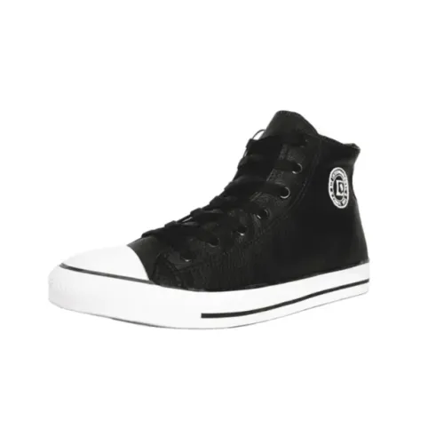 tênis qix Diversos tamanhos couro preto hills high