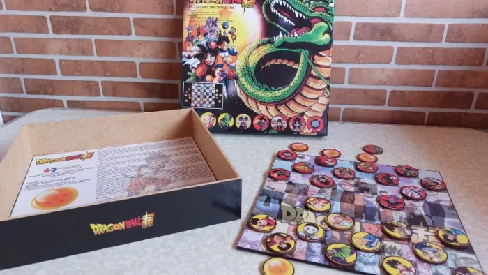 Jogos de Damas Tema Dragon Ball Z