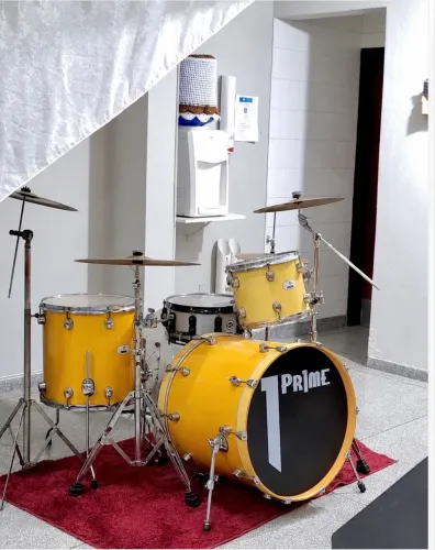 bateria 1 prime completa + kit prato Zeus