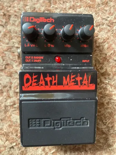Pedal de efeito de guitarra Death Metal Digitech