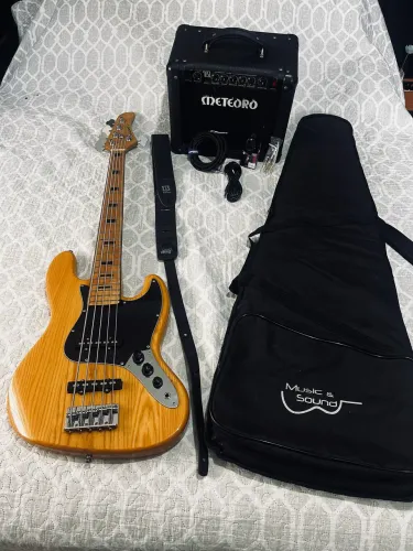 Vendo Kit Completo de Contrabaixo para começar a tocar hoje!