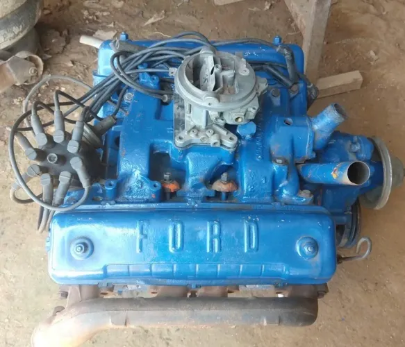 Motor Ford V8 292 Y-Block + câmbio 260F