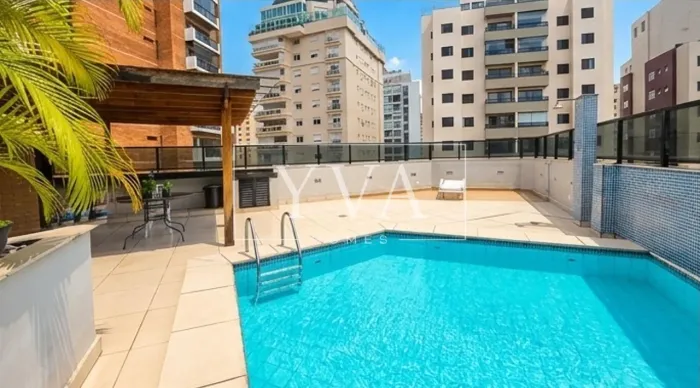 Cobertura com 214.99 m², piscina com 3 quartos sendo 1 suíte à venda no bairro de Perdizes