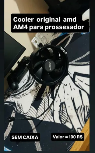 COOLER AMD ORIGINAL AM4 PARA PROSSESADOR