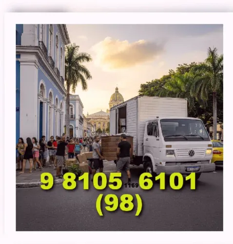 Frete atendimento nota dez no Calhau com a HR1 aos domingos