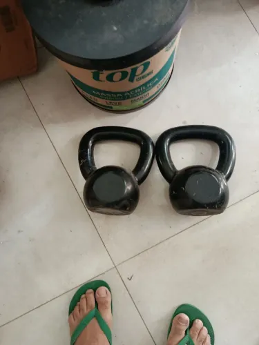 Kettlebel 8 kg emborrachado
