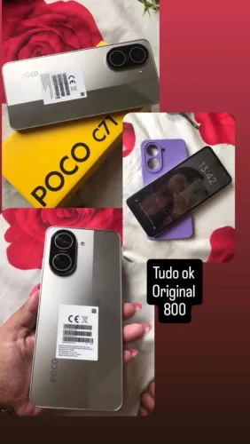 Poco c71 zero na caixa