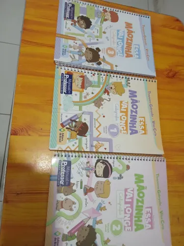 livros pra ensinar criança 3 livros por 10 reais.