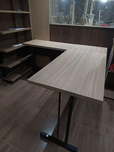 Mesa L escritório 150x150x60 sem gaveta entregamos com frete