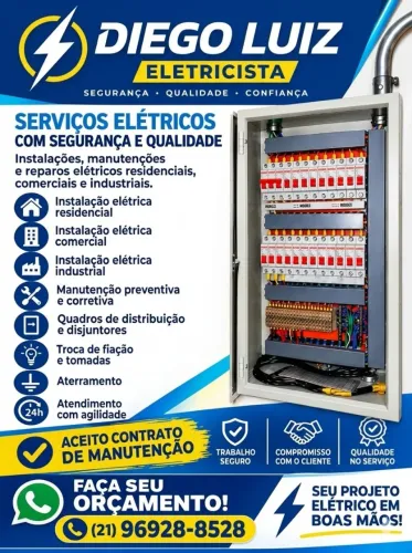 Diego Luiz Eletricista - Residencial, Comercial e Industrial
