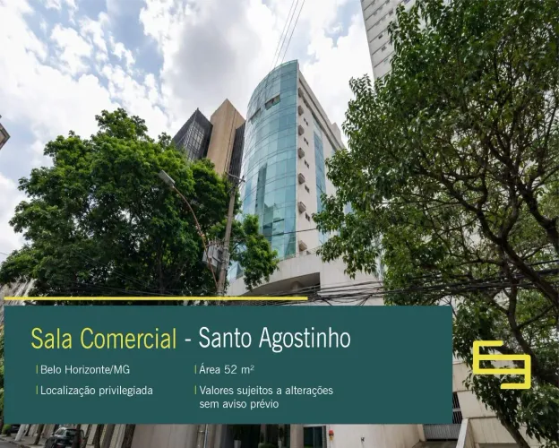 Sala Comercial à venda no bairro Santo Agostinho em Belo Horizonte/MG