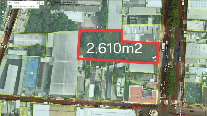 CACHOEIRINHA - TERRENO COM 2.610M2 NA AV. CASTELO BRANCO, PRÓPRIO PARA GALPÕES, PRÉDIOS...