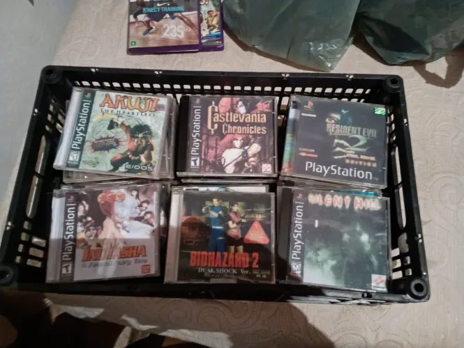 CDs PS2 prensados e gravados