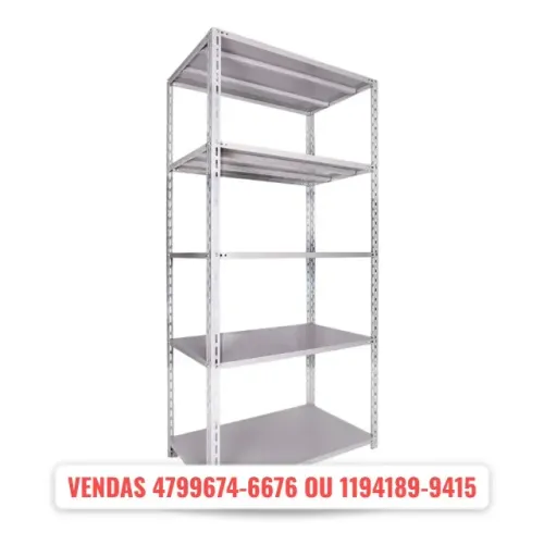 estante em aço reforçada