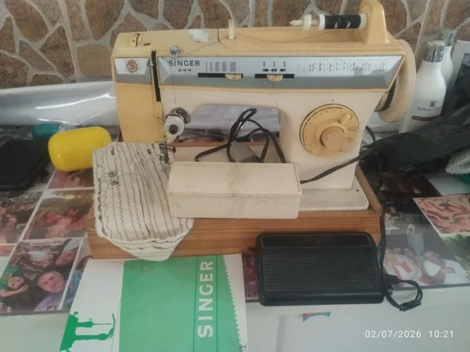 Maquina costura songer 244