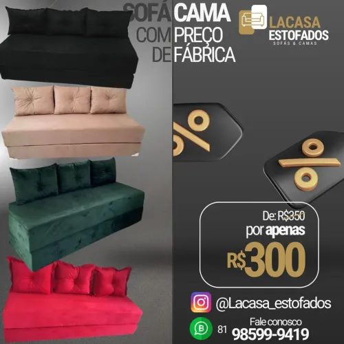 Sofá  Cama - espuma D28