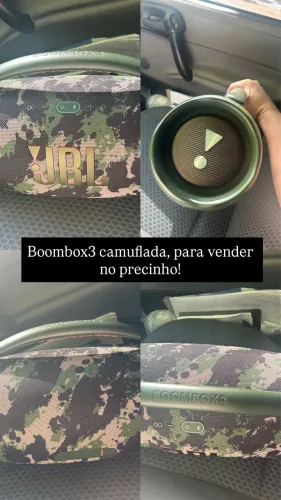 Jbl boombox 3 camuflada