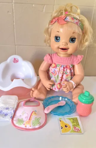 Baby alive hora do troninho .